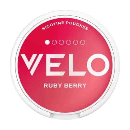 Ruby Berry Velo Mini Nicotine Pouches - 4mg - Vape Product (10A9F4)