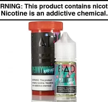 PENNYWISE ICED OUT BY BAD DRIP SALT 30ML - Vapejuice