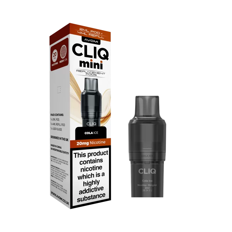 Avomi Cliq Mini Pods - Blueberry Sour Raspberry - Ecigwizard - Image 3