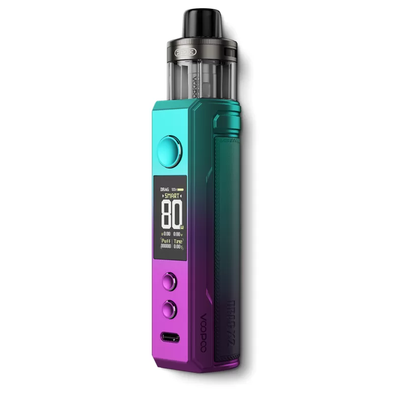 Drag X2 by VooPoo - Colourful Silver - Image 2
