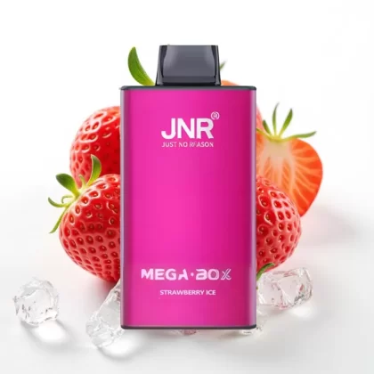 JNR Mega Box 25000 Puffs Desechable 30ml 850mAh Fresa Hielo - Fumotvapemexico