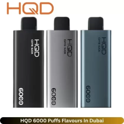 HQD 6000 Puffs Flavours In Dubai Nicotine (2%) 20mg