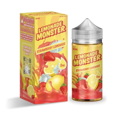 Lemonade Monster Strawberry Lemonade 100ml E-Juice - Ecigmafia