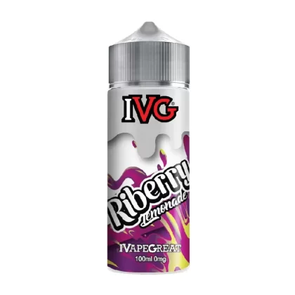 Riberry Lemonade 100ml Shortfill by IVG
