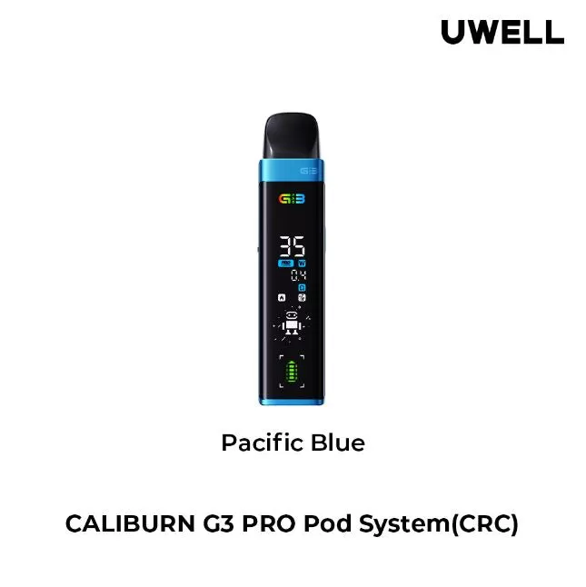 Uwell Caliburn G3 Pro Pod System Kit 1000mAh - Midnight Black - Image 3