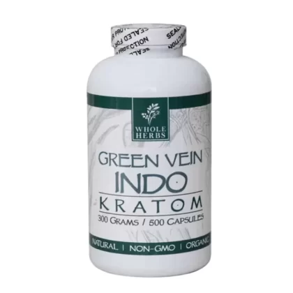 Whole Herbs Green Vein Indo Capsules - Discountvapepen