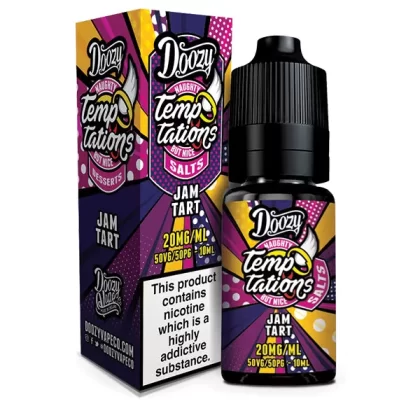 Jam Tart Temptations Doozy Vape Co Nic Salt E-Liquid - 10mg