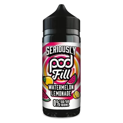 Seriously Pod Fill by Doozy Vape Watermelon Lemonade 100ml Shortfill Eliquid - Ecigpremium