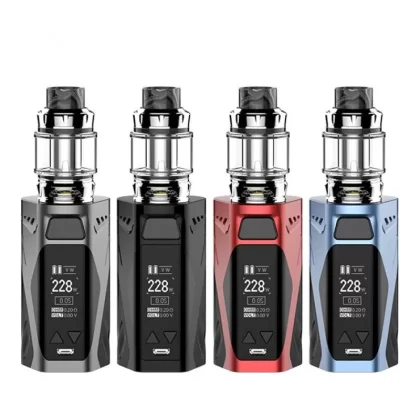 Rincoe Manto X Mesh 228W Starter Kit with Metis Mix 6mL Tank - Red