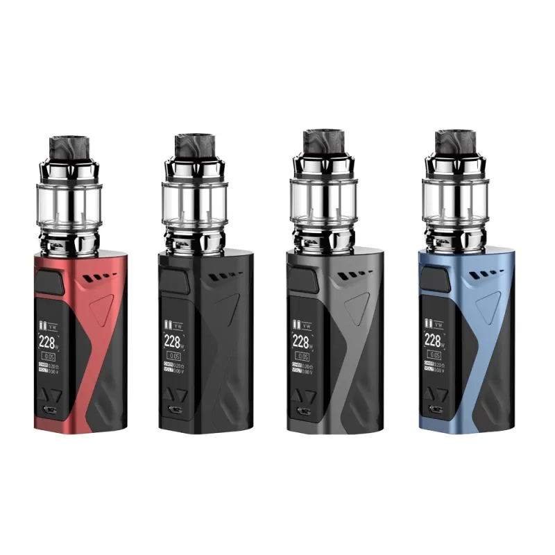 Rincoe Manto X Mesh 228W Starter Kit with Metis Mix 6mL Tank - Red - Image 2