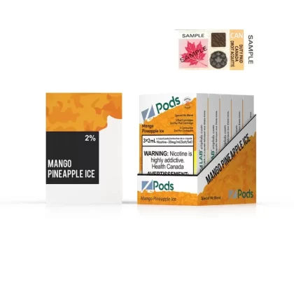 ZPODS – MANGO PINEAPPLE ICE