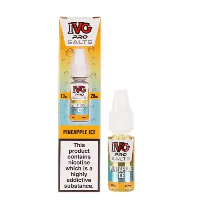 Pineapple Ice Nic Salt E-Liquid by IVG Pro Salts - 10mg
