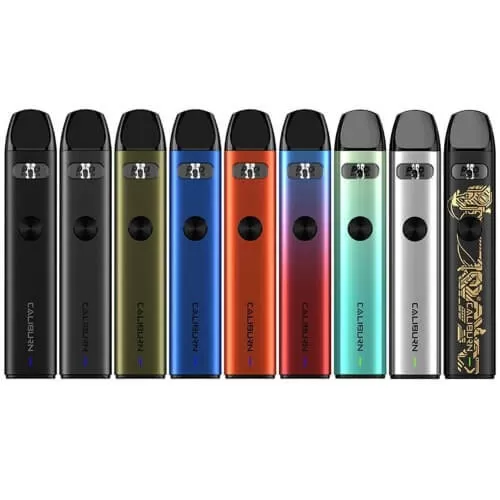 Uwell Caliburn A2 Pod Starter Kit - Aqua Blue, Arctic Silver (1A9FA2) (1A9FA2)