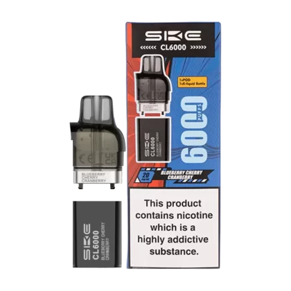 Blueberry Cherry Cranberry SKE Crystal CL6000 Pods - Ecigwizard