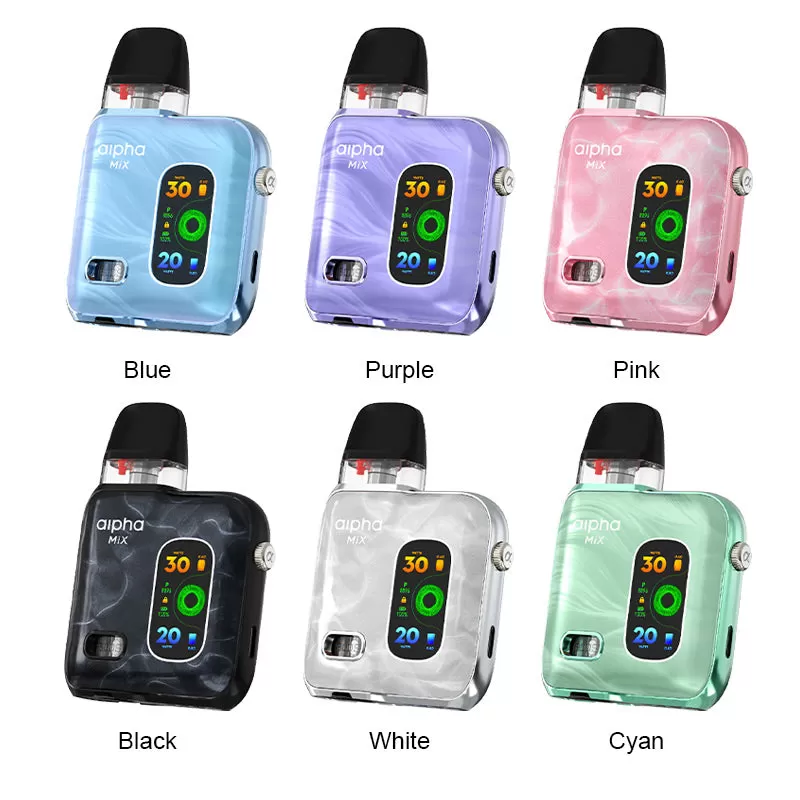SMOK Alpha Mix Kit 1300mAh - Cyan - Image 2