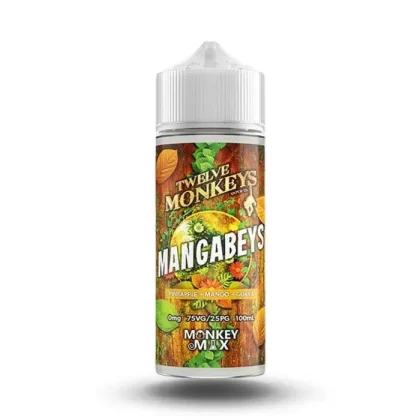 Twelve Monkeys – Mangabeys 100ml Short Fill