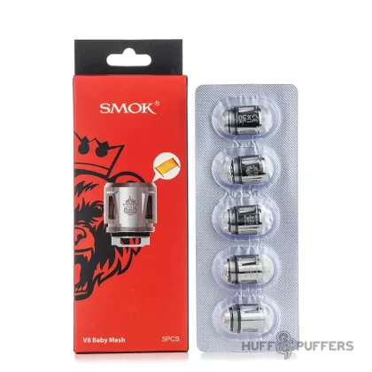 Smok V8 Baby Mesh Coils - Resistance#0.15 ohm