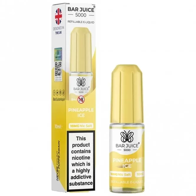 Bar Juice Pineapple Ice Nic Salt E Liquid (10ml)