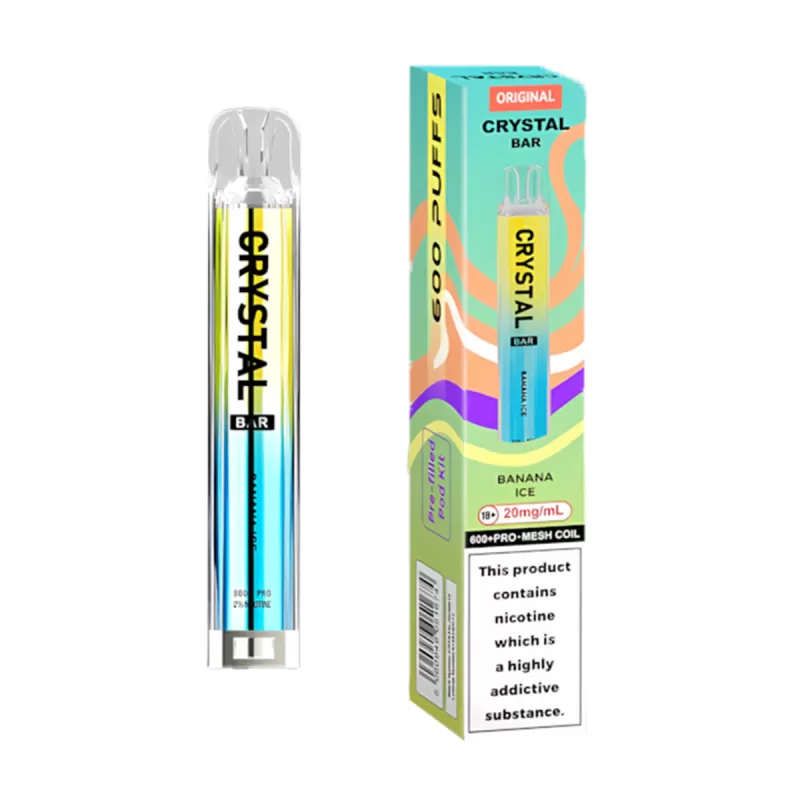 Crystal Bar Original 600 Pod Kit - Berry Ice - Image 2