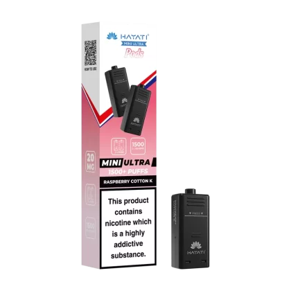 Raspberry Cotton K Hayati Mini Ultra Refill Pack - Ecigwizard