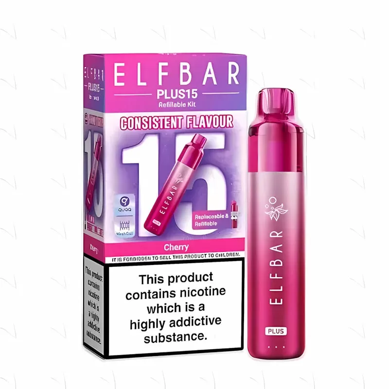 Elf Bar Plus 15 Prefilled Pod Kit - Pink Lemonade - Image 3