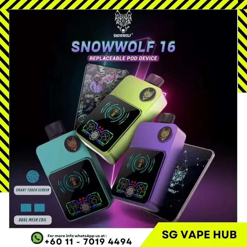 SNOWWOLF 16000 Puffs - Cartridge / Meta Moon - Image 3