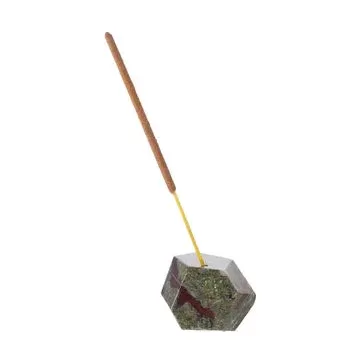 Faceted Incense Holder – Dragon’s Blood