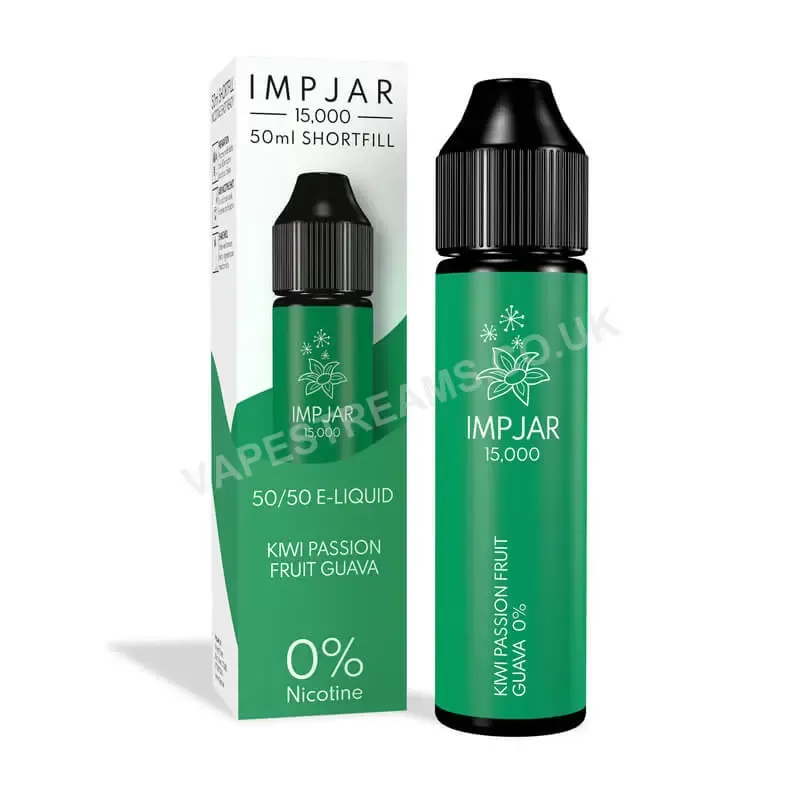 Imp Jar Kiwi Passion Fruit Guava E-Liquid Shortfill - Vapestreams Co