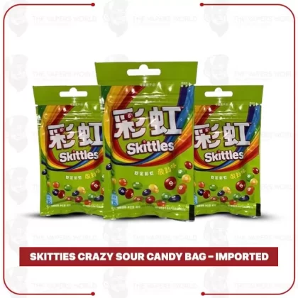 Skitties Crazy Sour Candy Bag – Imported - Berry Mix