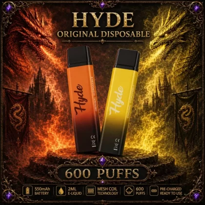 Hyde Original Disposable - Butterbean (BLK Series) / Lush Ice / 25mg