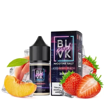 ICED BERRY PEACH SALT – BLVK PINK SERIES – BLVK UNICORN – 30ML - Vape Product, Vape Product (7451C8)