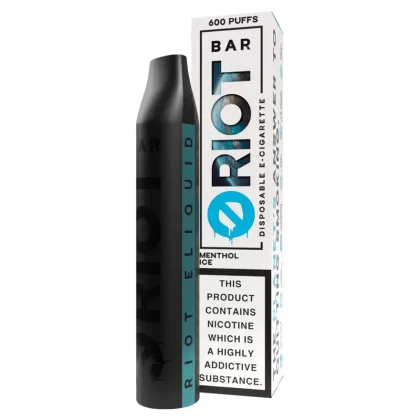 Menthol Ice Riot Bar Disposable Vape