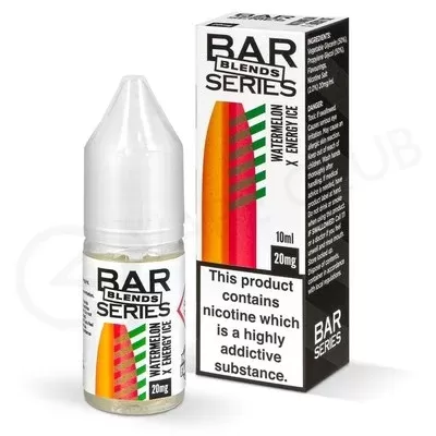 Watermelon x Energy Ice Nic Salt E-Liquid by Bar Series Blends - Ecigpremium