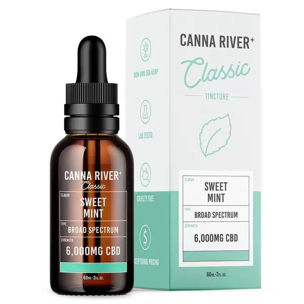 Canna River⁺ Broad Spectrum CBD Classic Tincture - Image 2