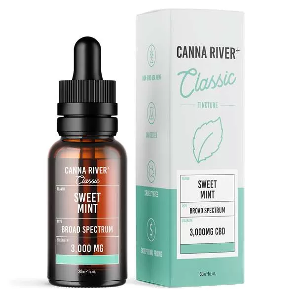 Canna River⁺ Broad Spectrum CBD Classic Tincture - Image 3