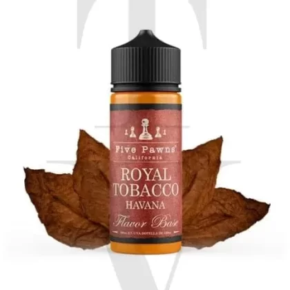 FIVE PAWNS ROYAL TOBACCO HAVANA 100ML SHORTFILL E-LIQUID