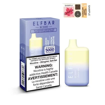 ELF BAR 5000 – LEMON MINT