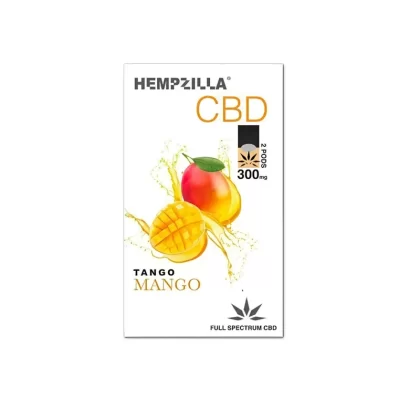 Hempzilla CBD Juul Compatible Pods 300mg 2-Pack – Tango Mango - Ejuicewarehouse
