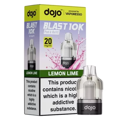 Dojo Blast 10K Lemon Lime Prefilled Pods - 20mg