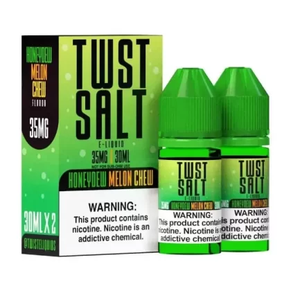 Green No. 1 (Honeydew Melon Chew) Nicotine Salt by Twist E-Liquids - Size#60ml~Nicotine#35MG>50MG