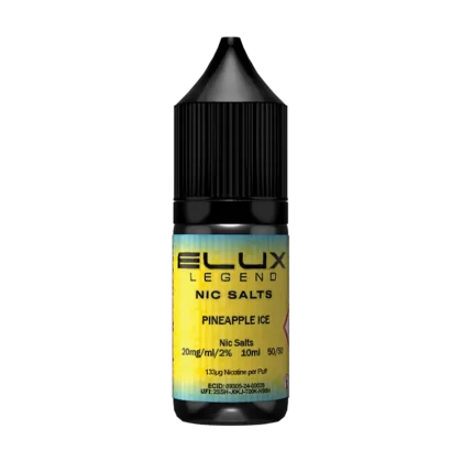 Pineapple Ice Nic Salt by Elux 10ml - 10mg - Vape Product (DF7D17)