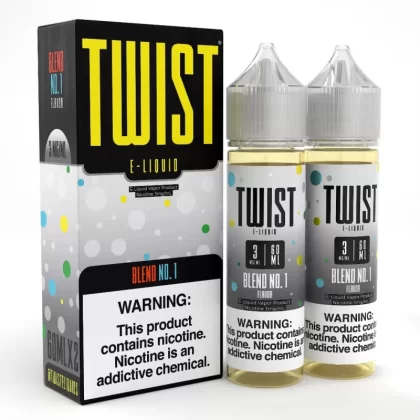 Twist e-Liquids Blend No. 1 eJuice - 120mL (2x60mL); Vape Product, Vape Product; Twist eLiquids