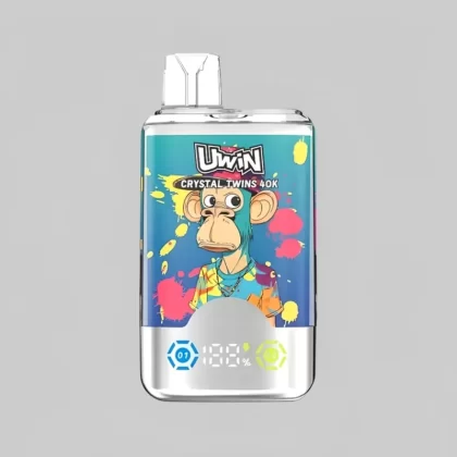 Uwin Crystal Twins 40000 Puffs Rechargeable Dual-Flavor Vape
