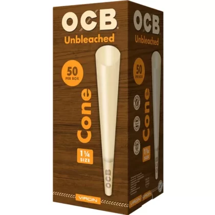OCB Virgin 1 1/4 Cone Box - Amount#50>75>100