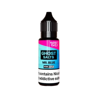 Vapes Bars Ghost Salts Mr Blue Nic Salt - 10 Pack