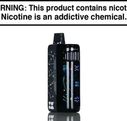 Voom Meteor 70K Disposable Vape – 20mL - Blackberry Pop, Black Ice
