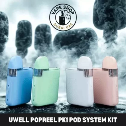 Uwell Popreel Pk1 Pod System Kit buy in Dubai - Apple Green, Apricot Beige (CFED2D)