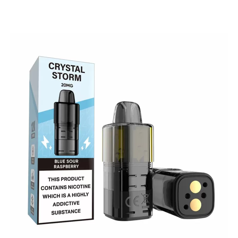 Crystal Storm Bar 12k Prefilled Pods - Vape Co - Image 2