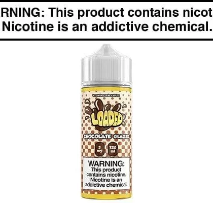 CHOCOLATE GLAZED BY LOADED E LIQUID 120ML - Vapejuice