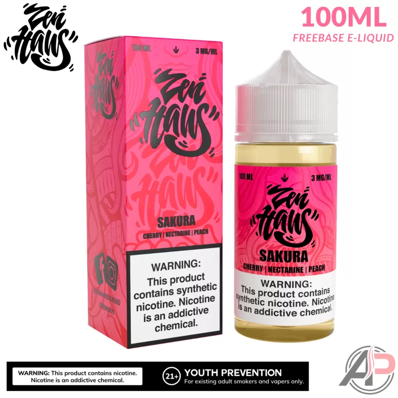 Zen Haus Sakura E-Liquid 100mL